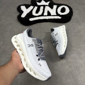 ON CLOUD GREY WHITE
